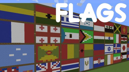 National Flags Map Thumbnail