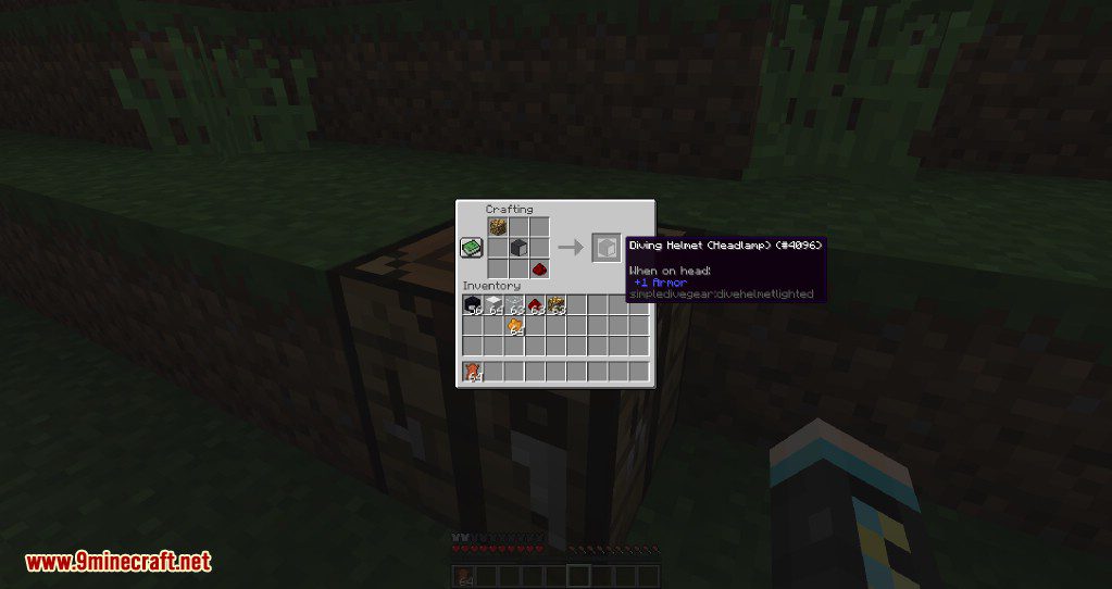 Simple Diving Gear Mod Crafting Recipes 2