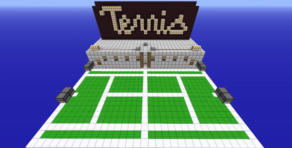 Tennis in Minecraft Map Thumbnail
