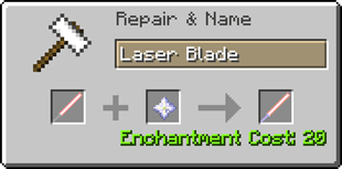 ToLaserBlade Mod Crafting Recipes 6