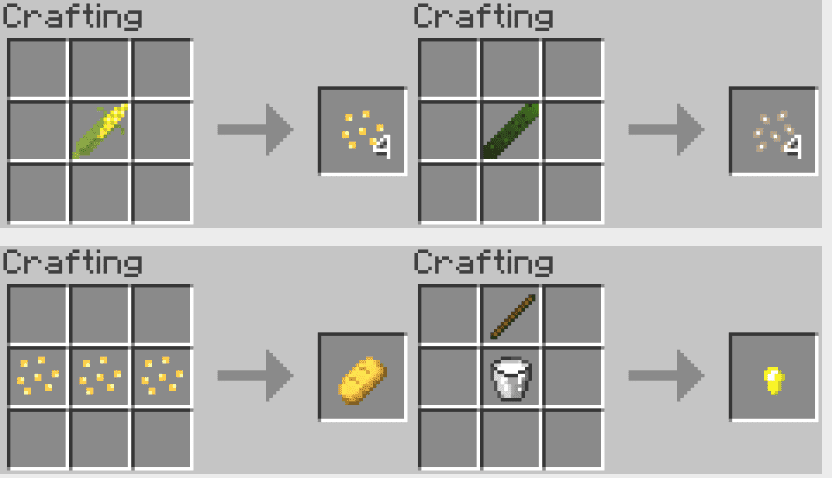 Complex Crops Mod Crafting Recipes 1