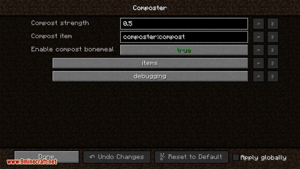 Composter Mod Configs 1