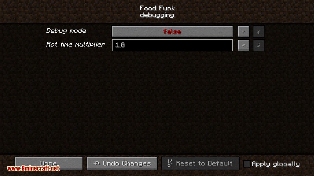 Food Funk Mod Configs 7