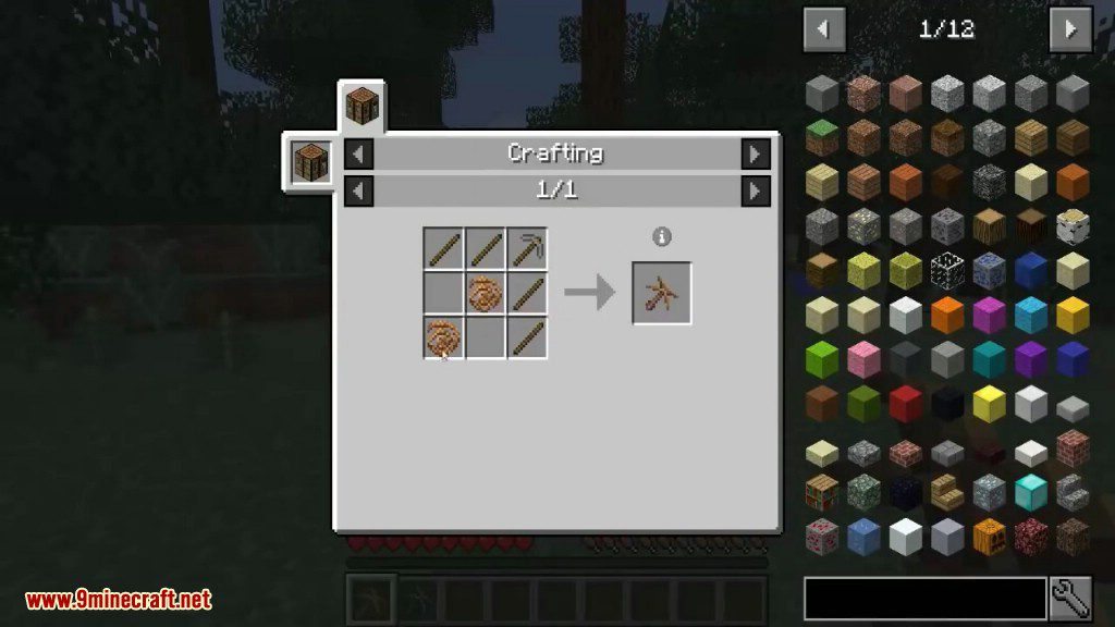 Hooked Mod Crafting Recipes 1