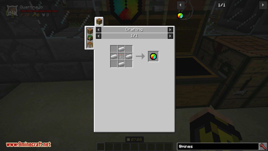 MineSafety Mod Crafting Recipes 1