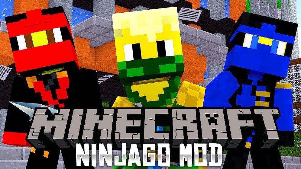 Ninjago Mod 1.12.2 Become a Ninja 9Minecraft.Net