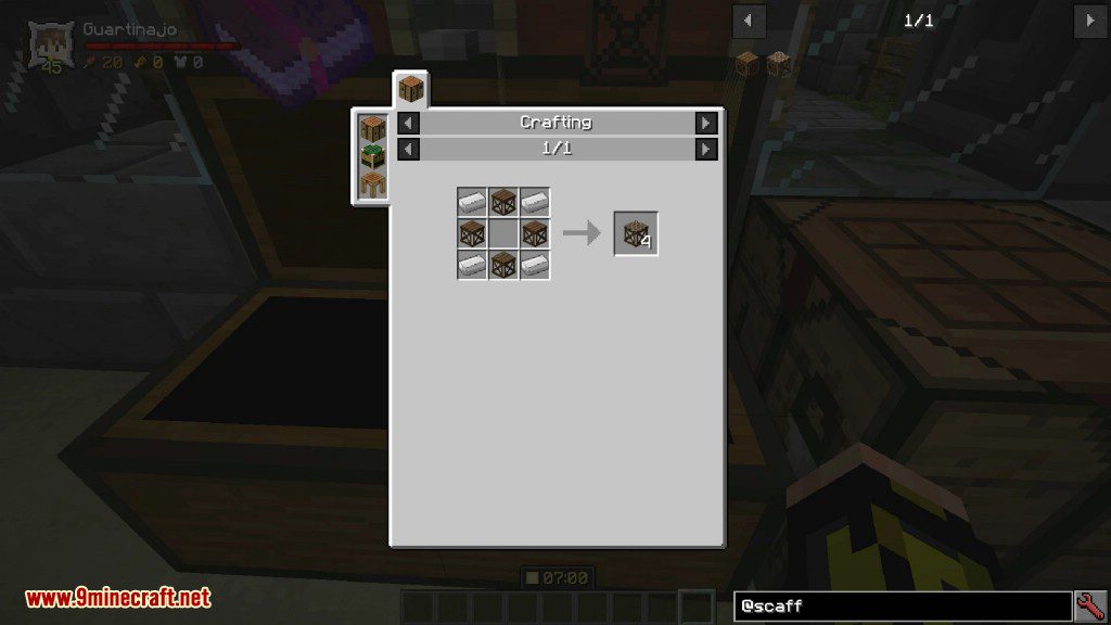 Not Enough Scaffold Mod Crafting Recipes 3