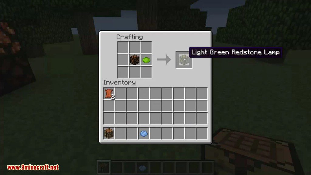 Redstone Lamps Plus Mod Crafting Recipes 1