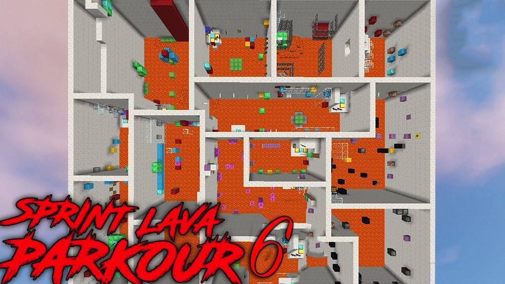 Sprint Lava Parkour 6 Map Thumbnail