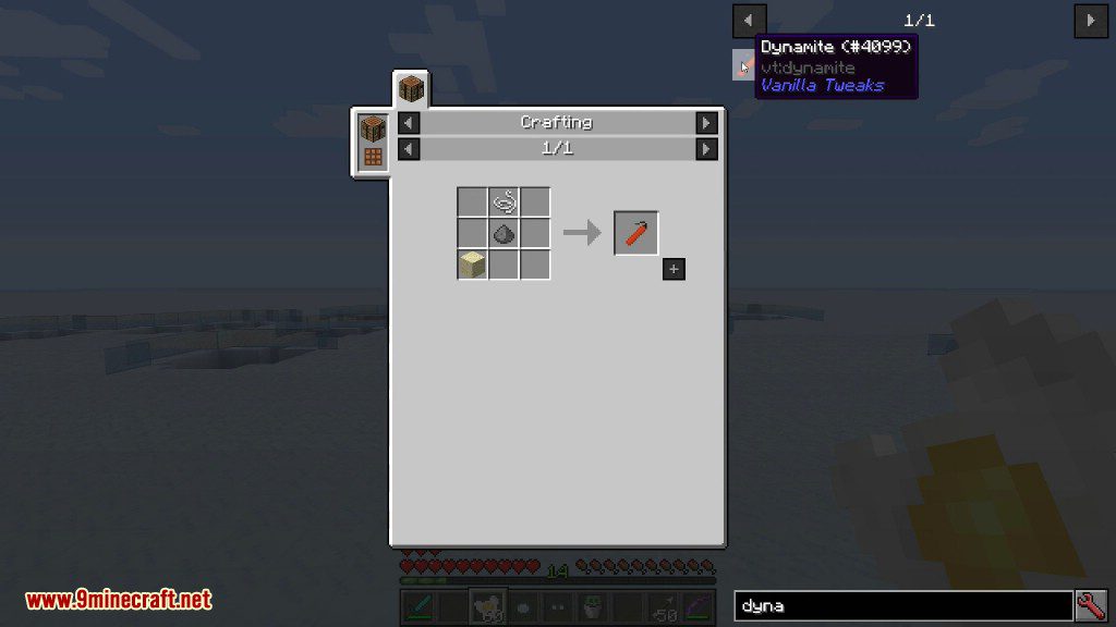 Vanilla Tweaks Mod Crafting Recipes 2