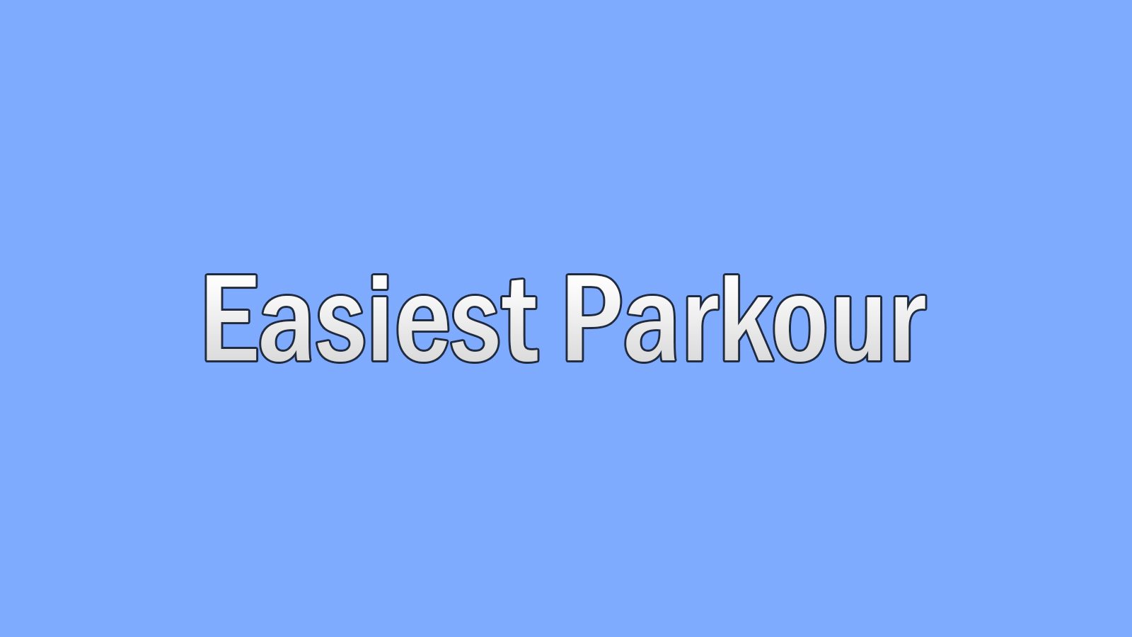 Easiest Parkour Map Thumbnail