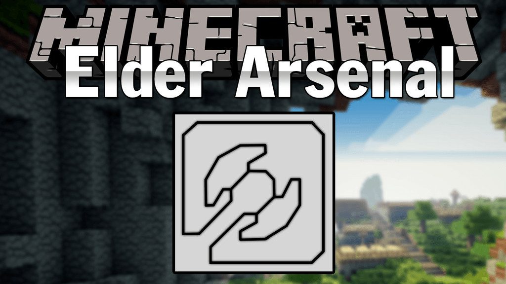 Elder Arsenal mod for minecraft logo
