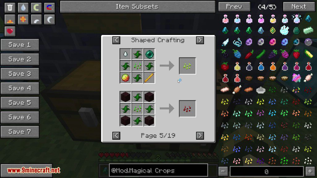 Magical Crops Mod Crafting Recipes 11