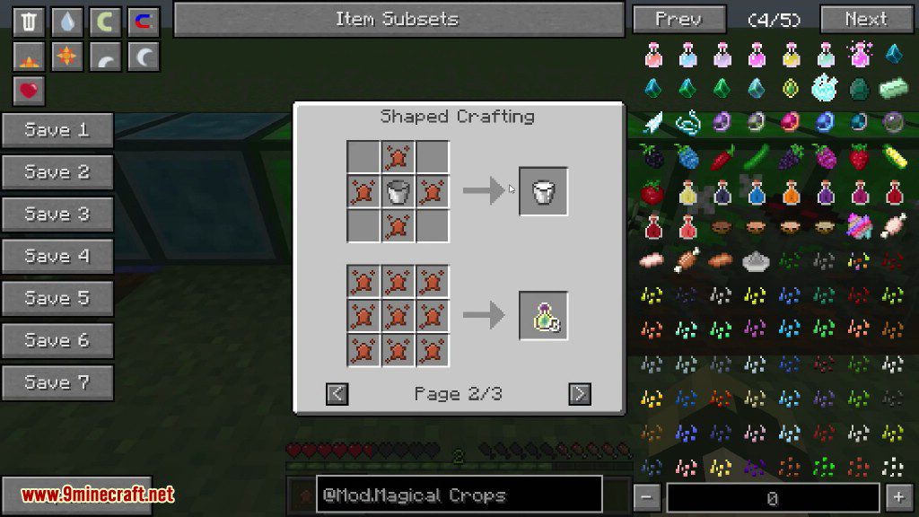 Magical Crops Mod Crafting Recipes 14