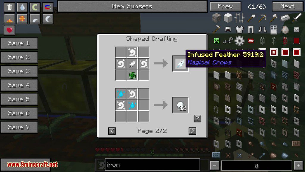 Magical Crops Mod Crafting Recipes 3