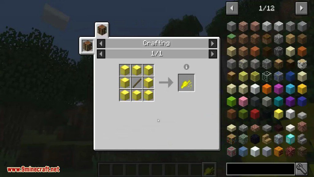 Midas Touch Mod Crafting Recipes 1