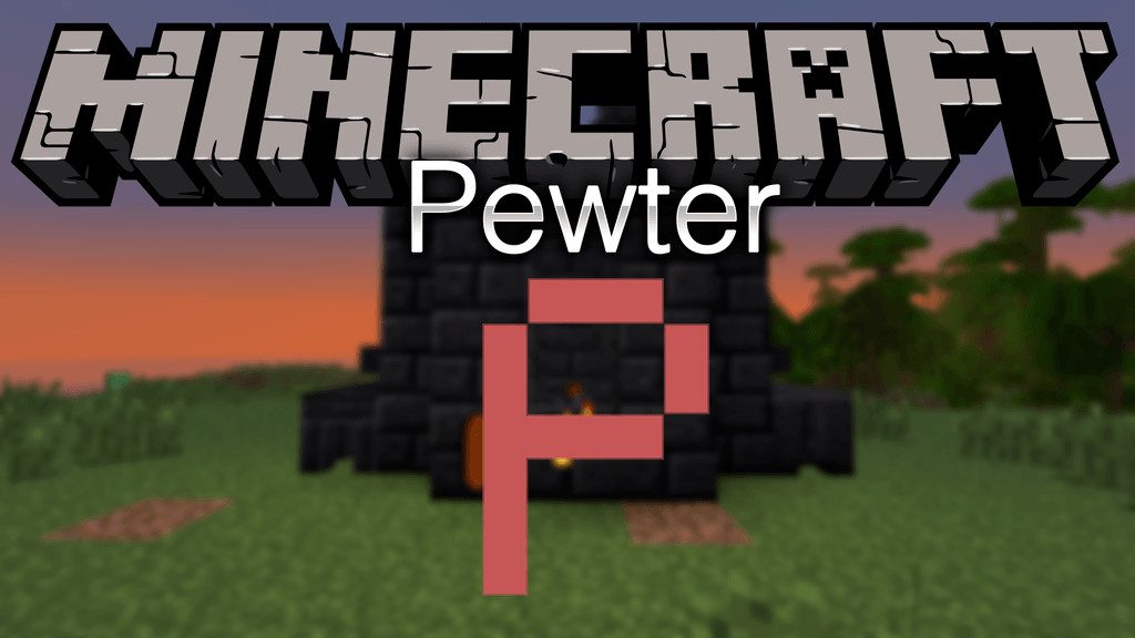 Pewter mod for minecraft logo