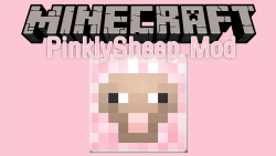 PinklySheep mod for minecraft logo