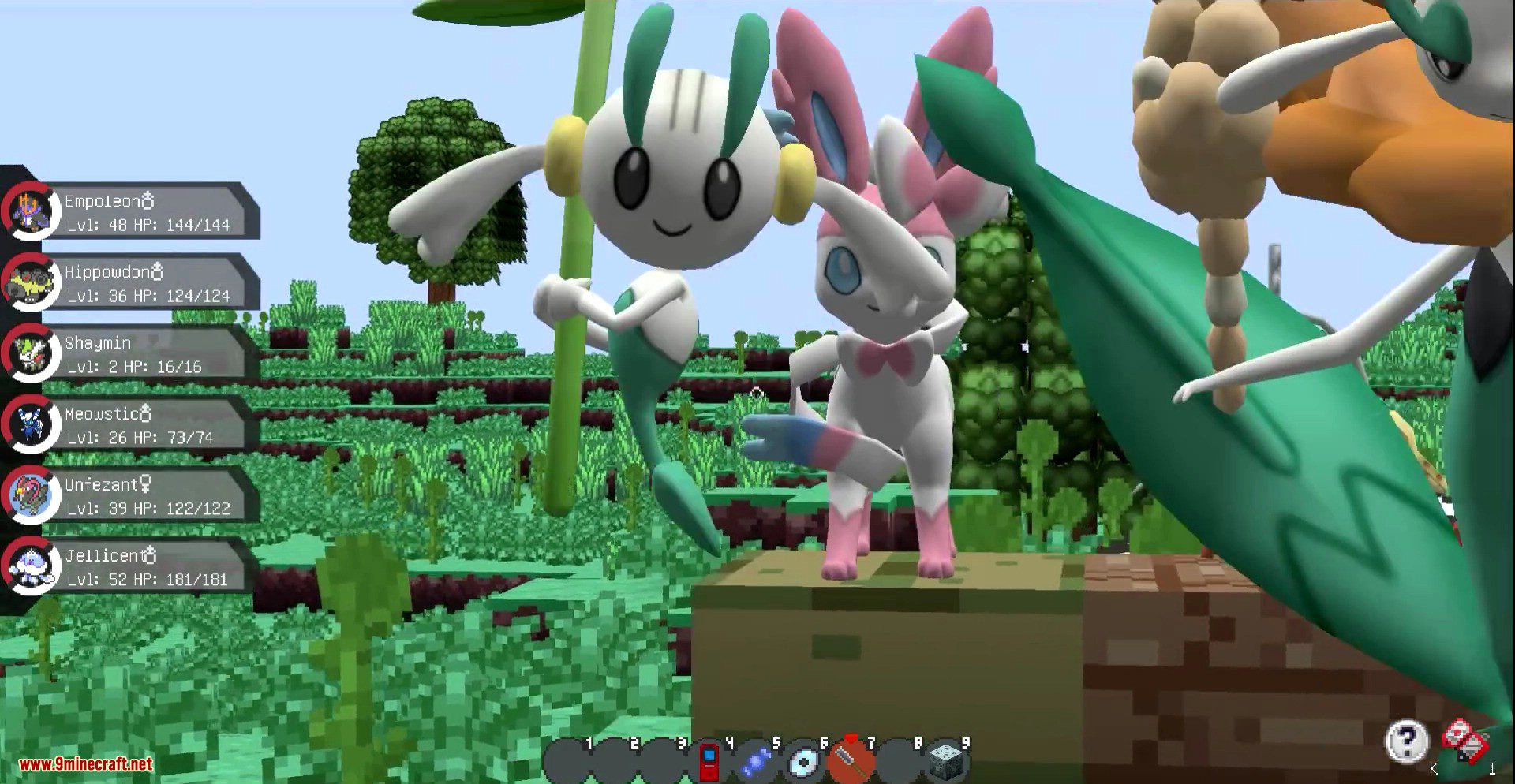 How to Change Shaymin into Sky Form in Pixelmon 