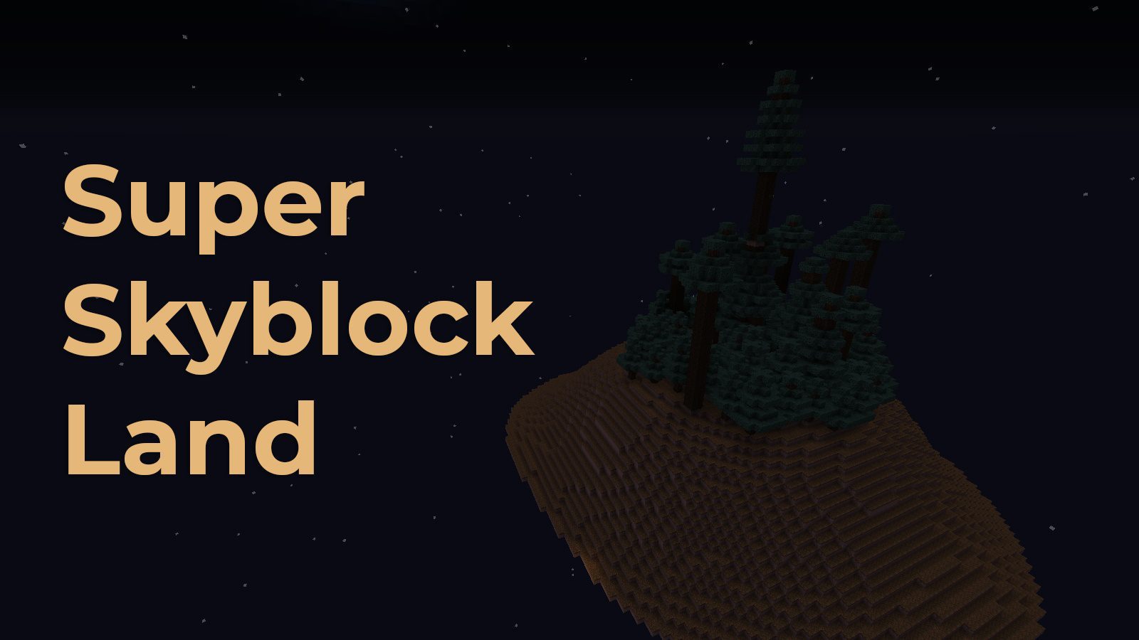 Super Skyblock Land Map Thumbnail