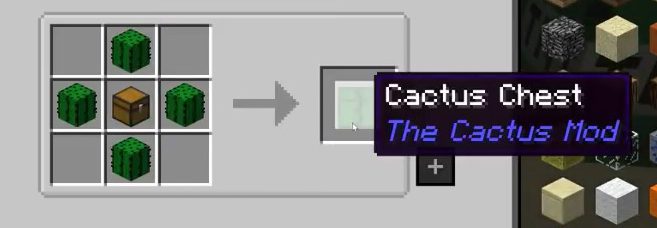 The Cactus Mod Crafting Recipes 5