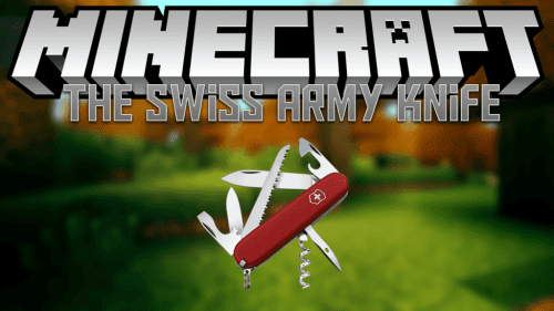 The swiss army knife mod for minecraft logo