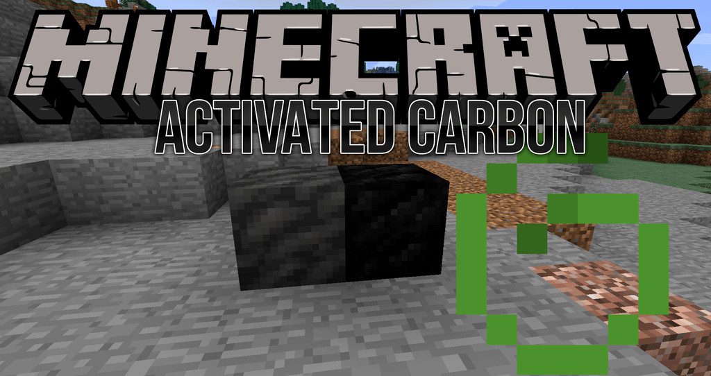 Activated Carbon mod for minecraft logo