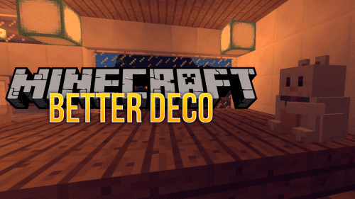 Better Deco mod for minecraft logo