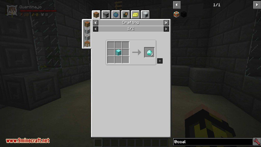 Coal Processing Machine Mod Crafting Recipes 3