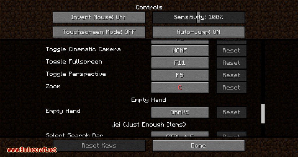 Empty Hand mod for minecraft 03