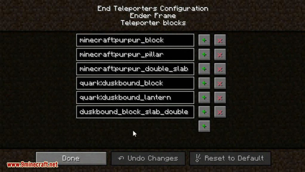 End Teleporters Mod Screenshots 1