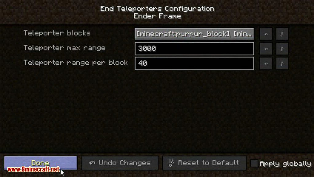 End Teleporters Mod Screenshots 2