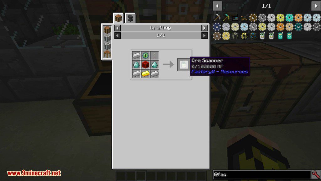 Factory0 Resources Mod Crafting Recipes 3