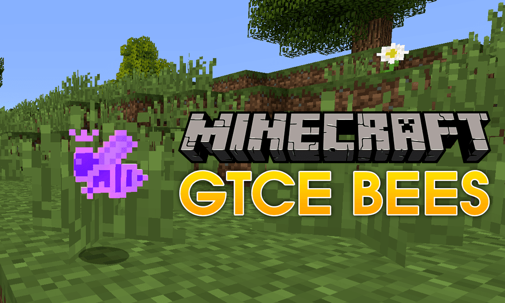 GTCE Bees mod for minecraft logo