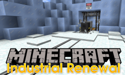Industrial Renewal mod for minecraft logo