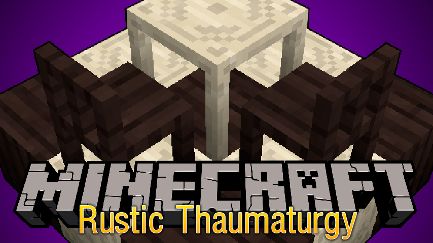 Rustic Thaumaturgy mod for minecraft logo