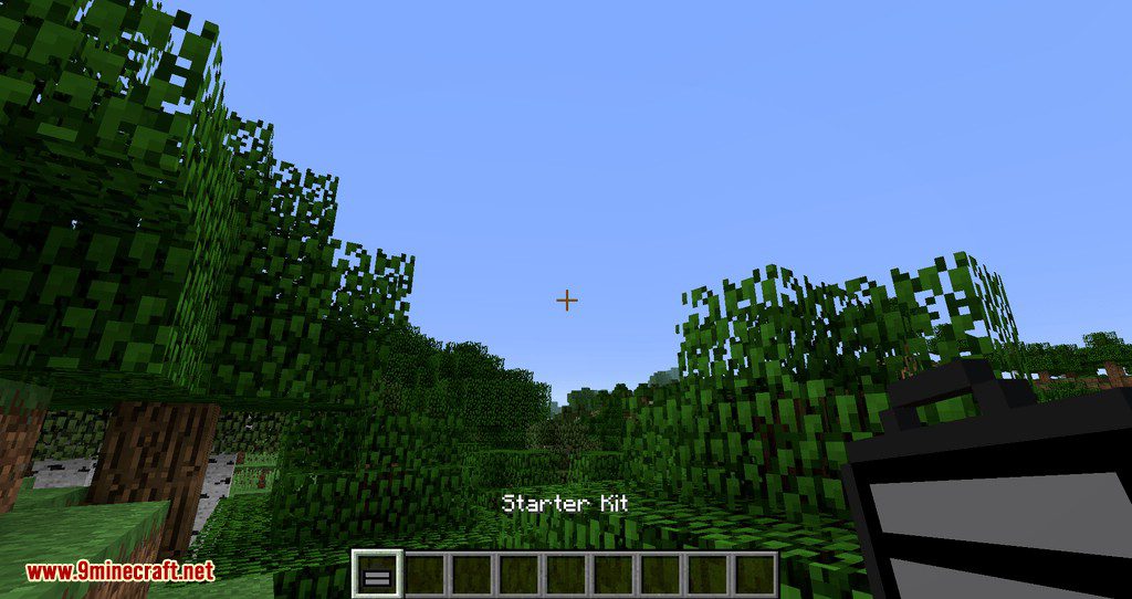 StarterKits mod for minecraft 01