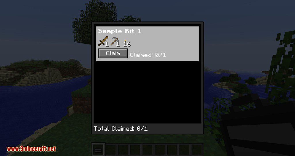 StarterKits mod for minecraft 03