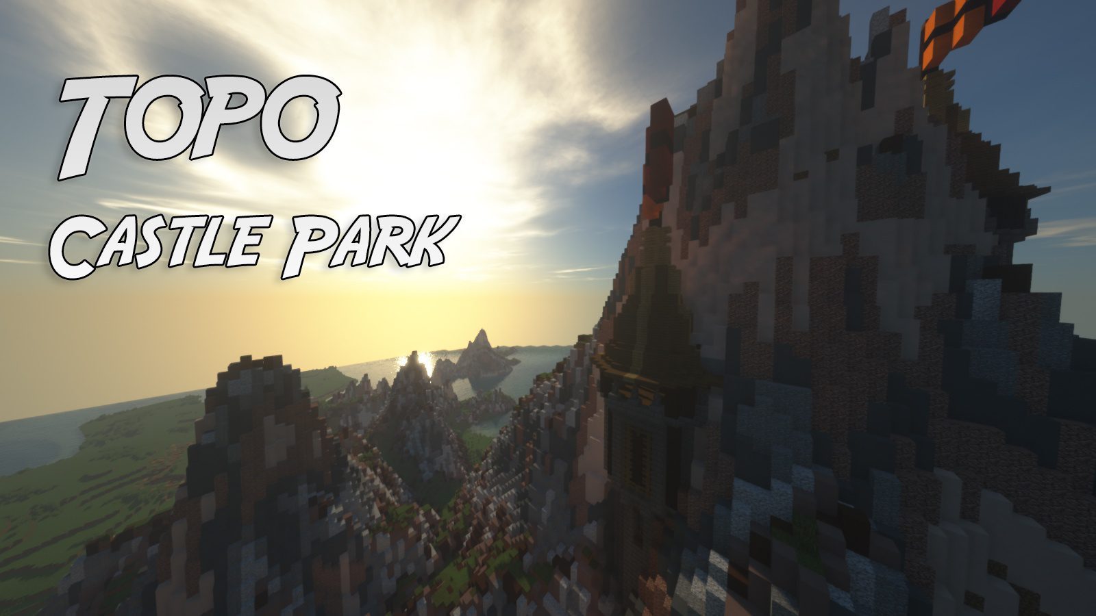 Topo Castle Park Map Thumbnail