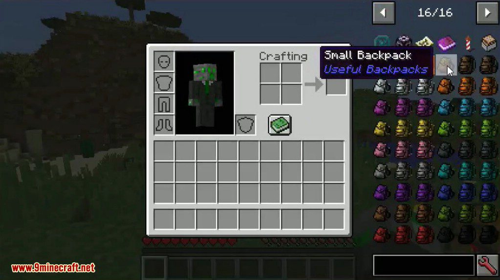 Useful Backpacks Mod Screenshots 1