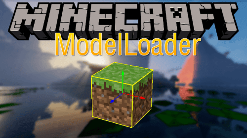 modelloader mod for minecraft logo