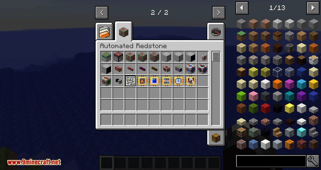 Automated Redstone mod for minecraft 01