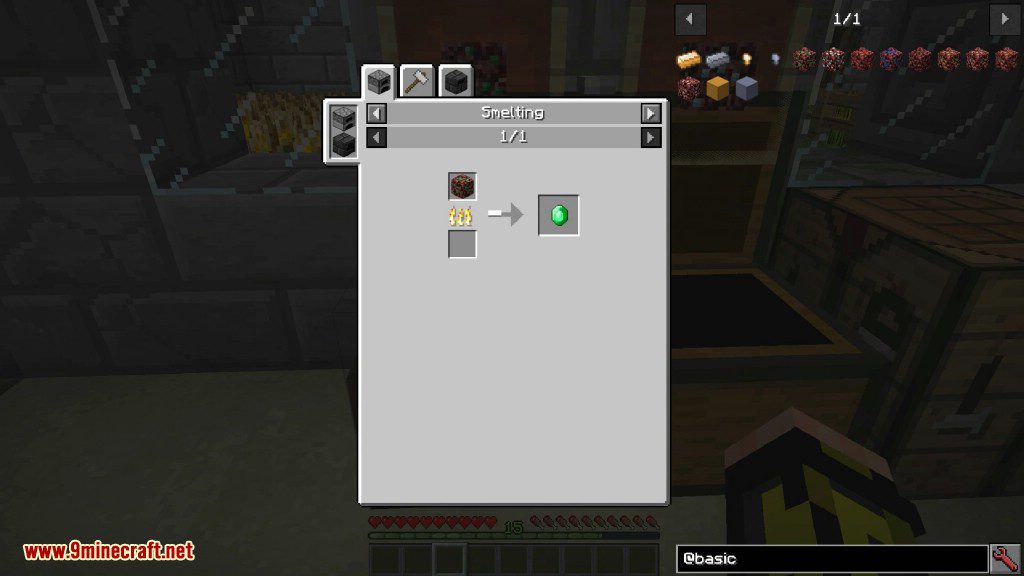 Basic Nether Ores Mod Crafting Recipes 1