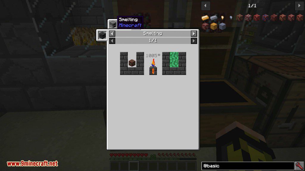 Basic Nether Ores Mod Crafting Recipes 3