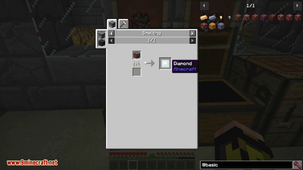 Basic Nether Ores Mod Crafting Recipes 4