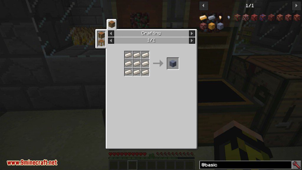 Basic Nether Ores Mod Crafting Recipes 5