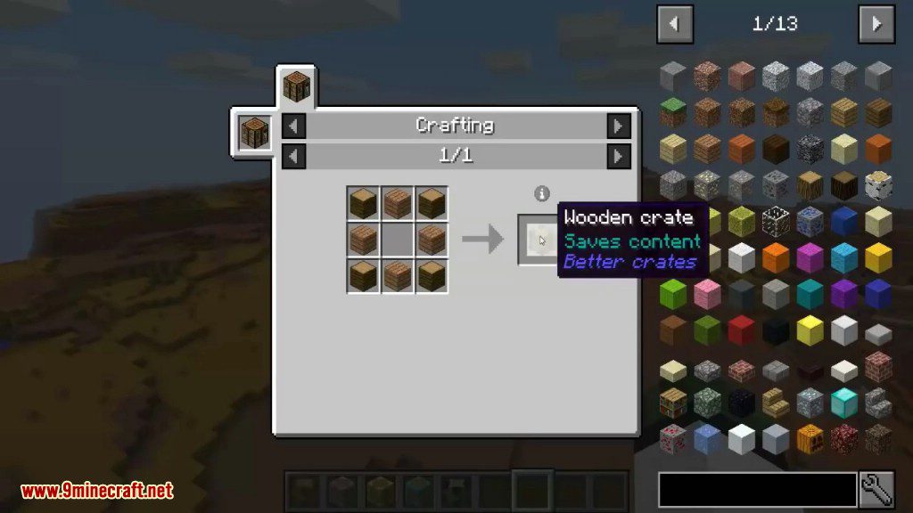 Better Crates Mod Crafting Recipes 2