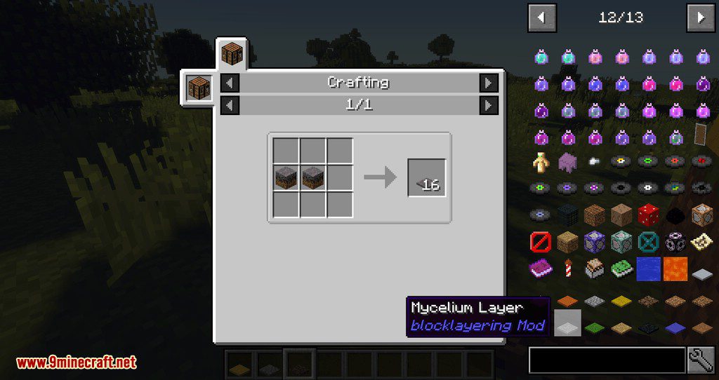 Block Layering mod for minecraft 03