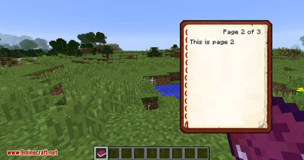 Book Display mod for minecraft 02