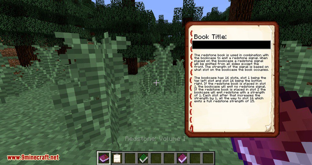 Book Display mod for minecraft 07